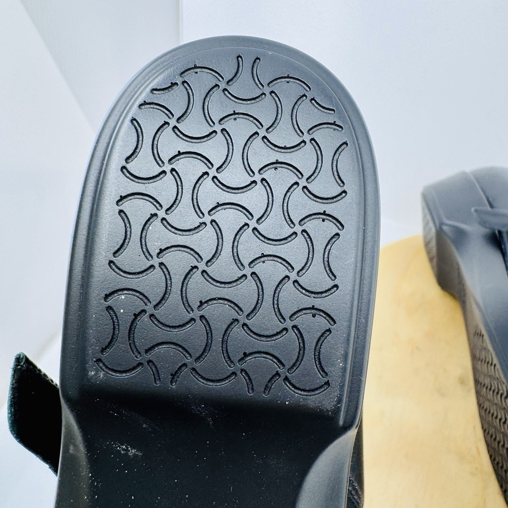 SAS Maria Mary Jane Shoes Womens 10.5 Black Leather Comfort Flats USA Classic - Picture 10 of 10
